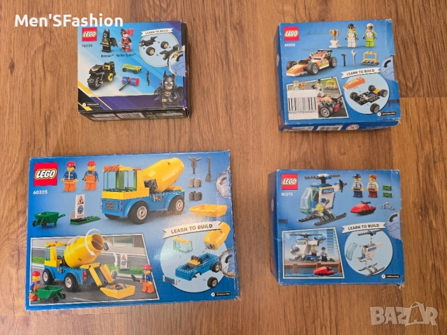 Lego - сет 4 броя - 4+, снимка 2 - Конструктори - 51809047
