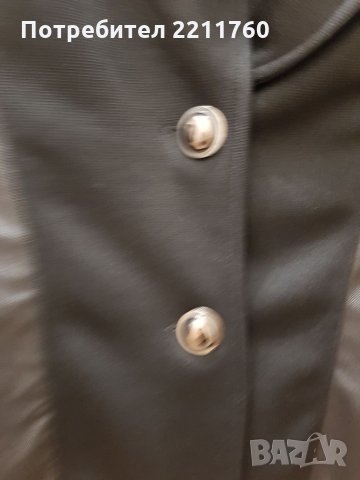 Сако от плат и кожа, снимка 4 - Сака - 27387229