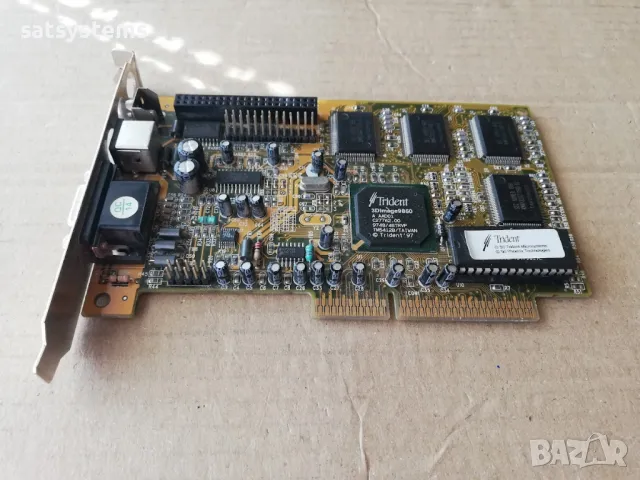 Видео карта Trident 3DImage 9850 UNION T-9850 A 16MB AGP , снимка 5 - Видеокарти - 47930080