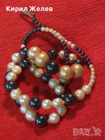 АРИСТОКРАТИЧНО СТАРО ПЕРЛЕНО КОЛИЕ ПОСРЕБРЕНО РЪЧНА МАЙСТОРСКА ИЗРАБОТКА 18021, снимка 12 - Антикварни и старинни предмети - 47315779