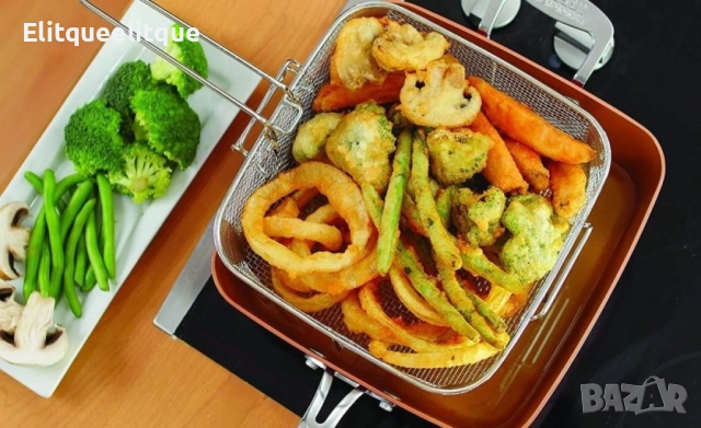 Мултифункционален тиган, снимка 7 - Съдове за готвене - 52241836