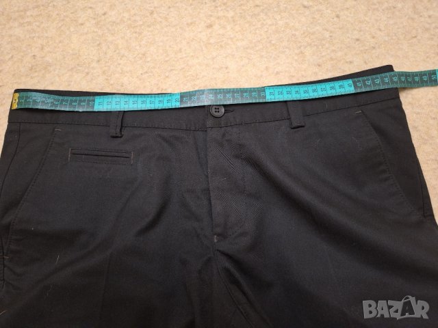 Мъжки черен панталон Теодор,номер 52, снимка 7 - Панталони - 43347501