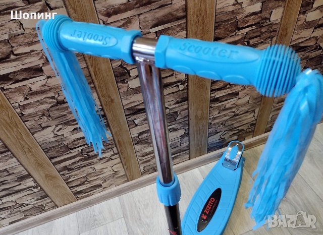 Детски скутер Zizito (до 50 кг), снимка 6 - Скутери и тротинетки - 37614270