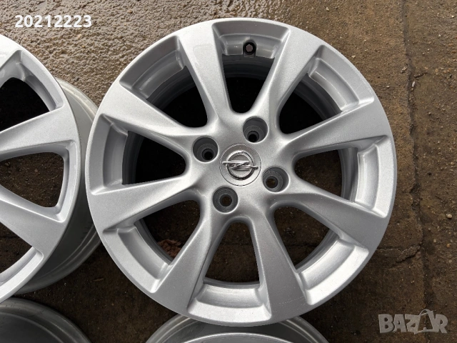 4 броя алуминиеви джанти за Opel Corsa F 16, снимка 10 - Гуми и джанти - 53562922