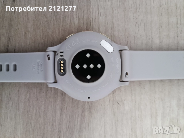 Нов смарт часовник Garmin - Venu 3S, 1.2'', Sage Grey/Silicone, снимка 4 - Дамски - 52109337