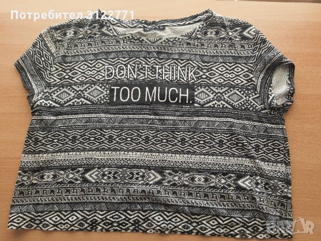 Дамски блузи с къс ръкав, снимка 3 - Тениски - 33482080