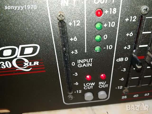 DOD SR830QXLR SANDY UTAH USA-EQUALIZER-ВНОС GERMANY 3004231753, снимка 9 - Ресийвъри, усилватели, смесителни пултове - 40538021