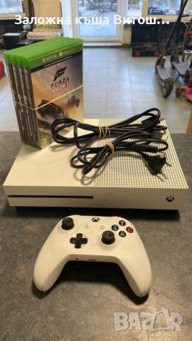 Xbox one S 500 GB ( включва 1 джойстик,HDMI,зах.кабел и 4 игри !!! ), снимка 3 - Xbox конзоли - 44082982