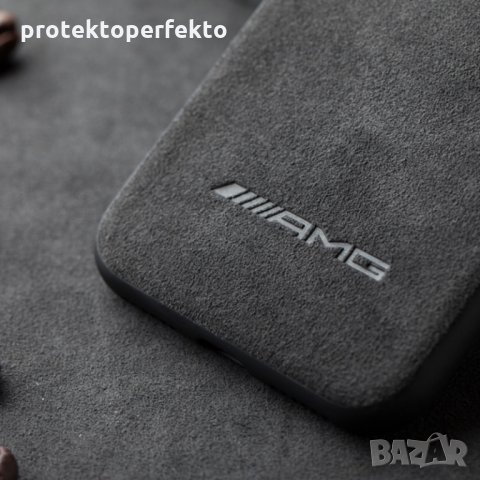 AMG Калъф с АЛКАНТАРА за Samsung GALAXY S10, S10+, S9,S8,, снимка 2 - Калъфи, кейсове - 28462398