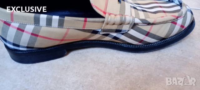 Мъжки луксозни обувки на марката Burberry Договаряне!!!, снимка 4 - Ежедневни обувки - 51746276