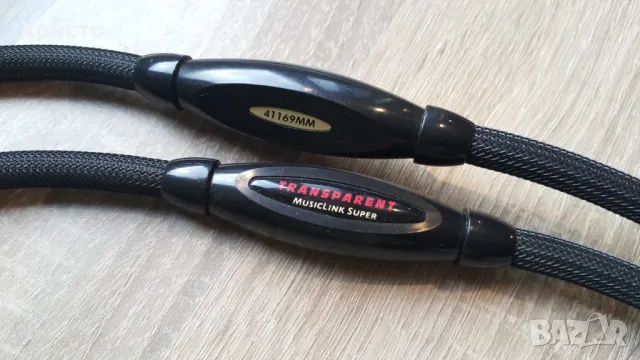 Transparent Audio Musiclink Super RCA Interconnect - MM - 1m , снимка 2 - Аудиосистеми - 48859330