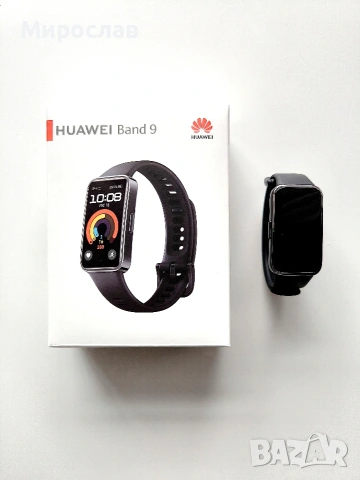 Смарт гривна Huawei - Band 9, 2.5 cm, 1.47'', черна 