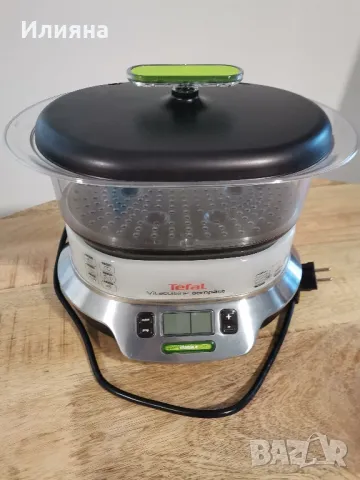 Уред за готвене на пара Tefal Vitacuisine Compact VS400333, снимка 5 - Уреди за готвене на пара - 47628944
