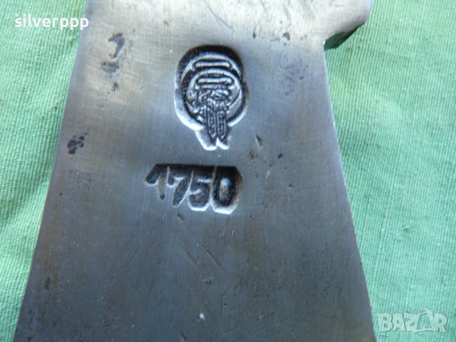  Стар немски масивен топор - 456 , снимка 3 - Други ценни предмети - 43201849
