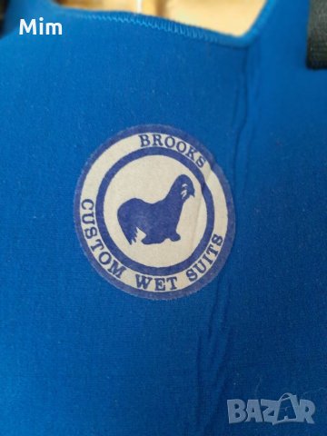 BROOKS CUSTOM WET SUITS S/M Неопренов  гащеризон , снимка 4 - Гащеризони - 32431413