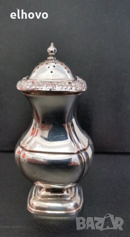 Антична посребърна солничка E.P.C England, снимка 3 - Антикварни и старинни предмети - 28097132