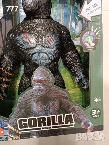 играчка Горила, снимка 2 - Фигурки - 43834047