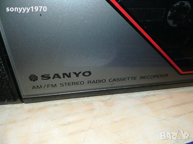 sanyo m-s200f stereo-made in japan-внос switzerland, снимка 9 - Радиокасетофони, транзистори - 28683558