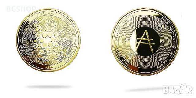 Кардано А монета / Cardano A Coin ( ADA ) - Gold, снимка 1 - Нумизматика и бонистика - 39116002