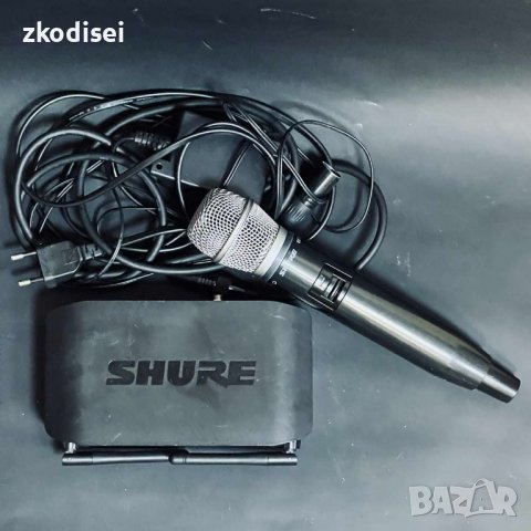 Микрофон и приемник Shure Beta 87A, снимка 1 - Микрофони - 40040286