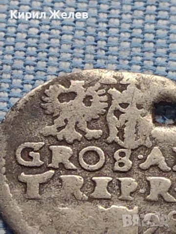 Сребърна монета 3 Гроша 1598г. Сигизмунд трети ПОЛША 13793, снимка 8 - Нумизматика и бонистика - 42968306