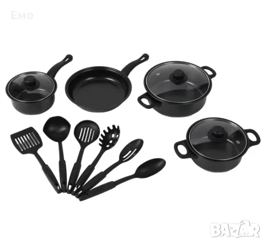 Комплект съдове за готвене от 13 части

, снимка 2 - Съдове за готвене - 48672588