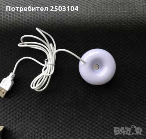 Мини USB въздушен овлажнител пречиствател Аромат дифузерна пара, снимка 3 - Ароматизатори - 32322705