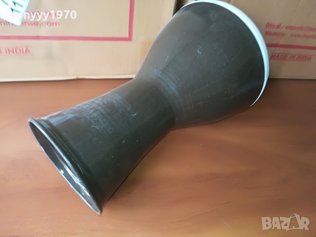 кафява-нова ТАРАМБУКА-26Х17см-внос сирия, снимка 3 - Ударни инструменти - 28216160
