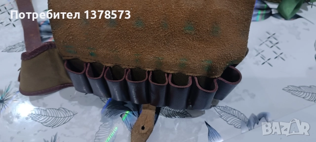 стар патрондаж 12 кал., снимка 2 - Антикварни и старинни предмети - 52724789