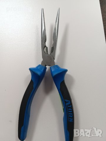клещи с дълга човка ATORN-Germany, 200 мм, снимка 2 - Клещи - 41531442