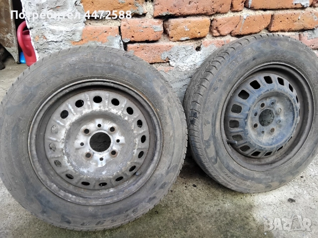 външни гуми летни 185 по 70 по 14 джанти и други части , снимка 2 - Гуми и джанти - 52413639