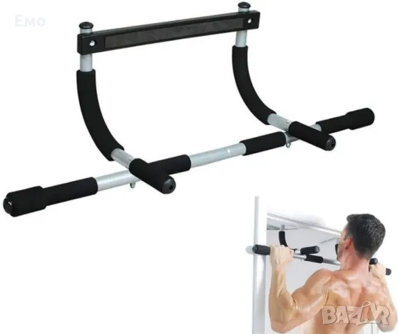 door trainer  - Регулируема щанга за набирания, тренажор за набирания до 200 килограма , снимка 12 - Фитнес уреди - 48458413