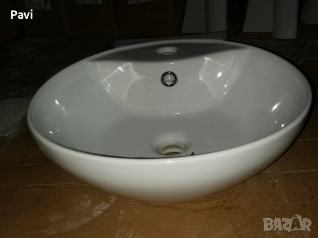 Нова мивка за баня Sfera Scarabeo 40см, снимка 5 - Мивки - 53076635