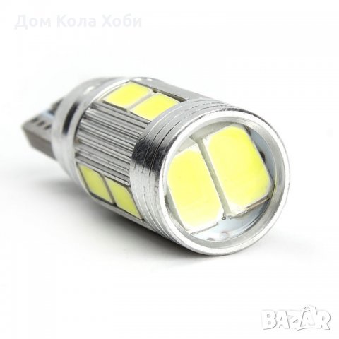  Canbus 5630 LED No error  10 smd T10, W5W , снимка 4 - Аксесоари и консумативи - 27297677