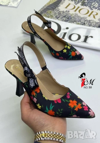 обувки на ток christian dior , снимка 2 - Дамски елегантни обувки - 50970100