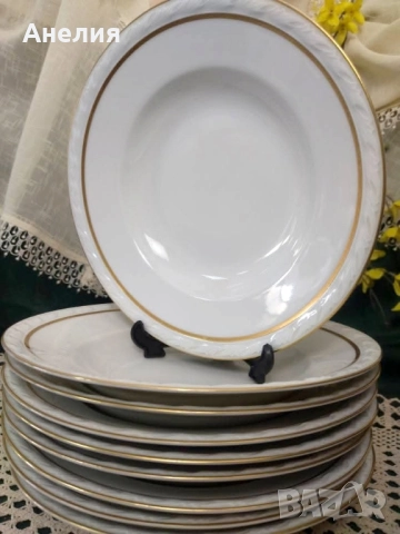 Бели- прекрасни, нови! Стил от 1934 год.! , снимка 18 - Чинии - 51752525