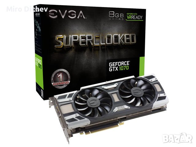 Видеокарта Nvidia GeForce GTX 1070 SUPER OC 8Gb 256bit, снимка 1 - Други - 37986220