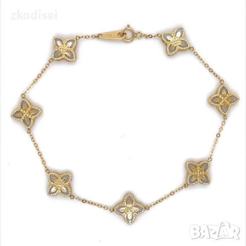 Златна дамска гривна Coin 6,12гр. 20см. 14кр. проба:585 модел:33784-3