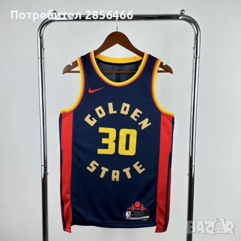 Мъжки потник Nike Stephen Curry Golden State Warriors season 2024 размер XXL