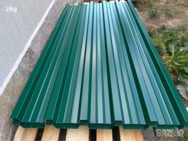 Покривна пластифицирана ламарина TR40x188-940 в София, снимка 6 - Строителни материали - 53174131