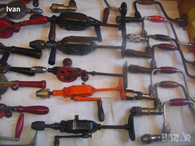 КОЛЕКЦИЯ 33 БРОЯ СТАРО КАЧЕСТВО РЪЧНА БОРМАШИНА ДРЕЛКА МАТКАП РАЗЛИЧНИ ГДР ФРГ САЩ НРБ СССР ENGLAND, снимка 4 - Бормашини - 48296595