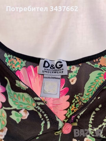 Топ  цветя Dolche &Gabana , снимка 2 - Корсети, бюстиета, топове - 43029620