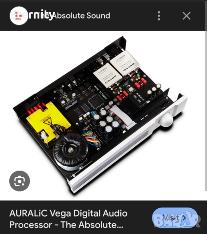 AURALIC Vega DAC, снимка 13 - Ресийвъри, усилватели, смесителни пултове - 53049737