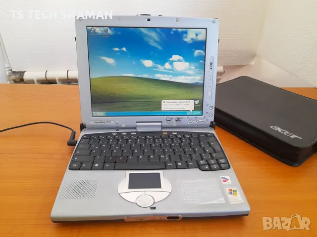 ⭐Продавам рядък ретро лаптоп TravelMate C111TCi с Два Windows Vista и XP⭐, снимка 2 - Лаптопи за дома - 48591591
