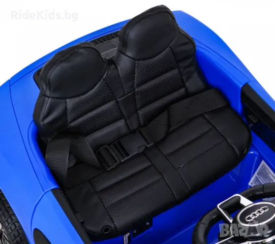 Audi R8 12V – Детска акумулаторна кола, Синя, EVA гуми, снимка 14 - Детски велосипеди, триколки и коли - 50419507