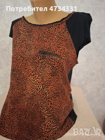 ZARA Тениска, снимка 2 - Тениски - 53479925