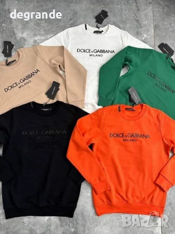 Памучна блуза Dolce&Gabana НАЛИЧНА В БЕЖОВО 