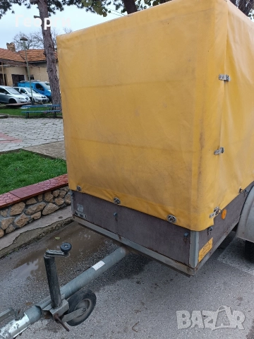 Ремарке с брезент-600кг, снимка 2 - Ремаркета - 52704926