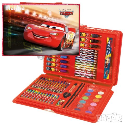 Рисувателен арт комплект Cars, 71 части Код: 090679