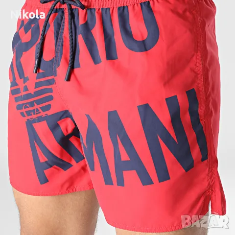 Оригинални плувни шорти Emporio Armani,S, M и XXL, снимка 2 - Бански - 49909089